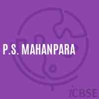 P.S. Mahanpara Primary School Logo