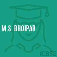 M.S. Bhoipar Middle School Logo