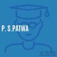 P. S.Patwa Primary School Logo
