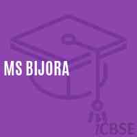Ms Bijora Middle School Logo
