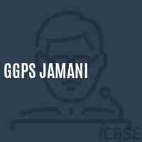 Ggps Jamani Primary School Logo