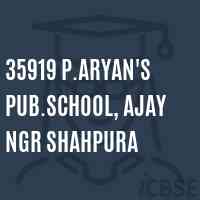 35919 P.Aryan'S Pub.School, Ajay Ngr Shahpura Logo