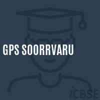 Gps Soorrvaru Primary School Logo