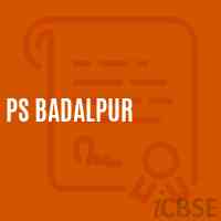 Ps Badalpur Primary School Logo
