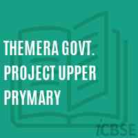 Themera Govt. Project Upper Prymary Secondary School Logo
