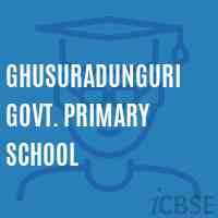 Ghusuradunguri Govt. Primary School Logo