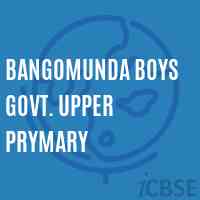 Bangomunda Boys Govt. Upper Prymary Middle School Logo