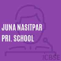 Juna Nasitpar Pri. School Logo