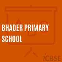 Bhader Primary School Logo