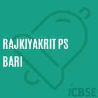Rajkiyakrit Ps Bari Primary School Logo