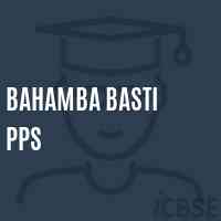 Bahamba Basti Pps Primary School Logo