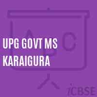 Upg Govt Ms Karaigura Middle School Logo