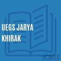 Uegs Jarya Khirak Primary School Logo