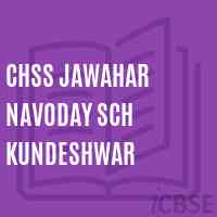 Chss Jawahar Navoday Sch Kundeshwar High School Logo