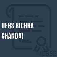 Uegs Richha Chanda1 Primary School Logo
