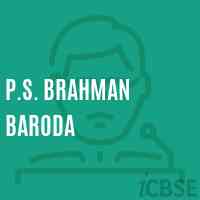 P.S. Brahman Baroda Primary School Logo