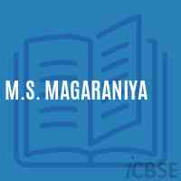 M.S. Magaraniya Middle School Logo