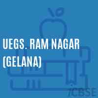Uegs. Ram Nagar (Gelana) Primary School Logo