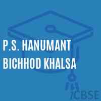 P.S. Hanumant Bichhod Khalsa Middle School Logo