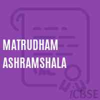Matrudham Ashramshala Middle School Logo