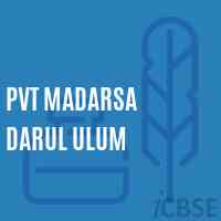 Pvt Madarsa Darul Ulum Primary School Logo