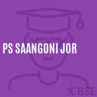 Ps Saangoni Jor Primary School Logo
