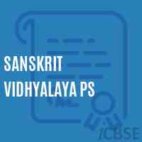 Sanskrit Vidhyalaya Ps Primary School Logo