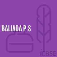 Baliada P.S Primary School Logo