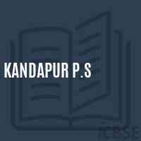 Kandapur P.S Primary School Logo