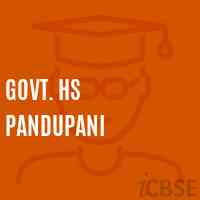 Govt. Hs Pandupani School Logo