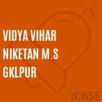 Vidya Vihar Niketan M.S Gklpur Middle School Logo