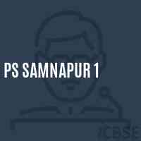 Ps Samnapur 1 Primary School Logo