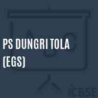 Ps Dungri Tola (Egs) Primary School Logo