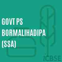 Govt Ps Bormalihadipa (Ssa) Primary School Logo