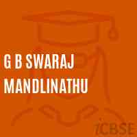 G B Swaraj Mandlinathu Middle School Logo