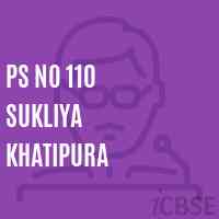 Ps No 110 Sukliya Khatipura Primary School Logo