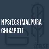 Nps(Egs)Malpura Chikapoti Primary School Logo