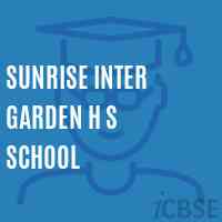Sunrise Inter Garden H S School Logo