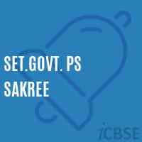 Set.Govt. Ps Sakree Primary School Logo