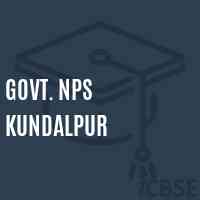 Govt. Nps Kundalpur Primary School Logo