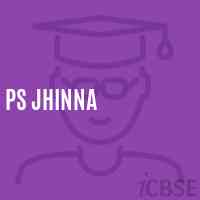 Ps Jhinna Primary School Logo