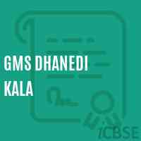 Gms Dhanedi Kala Middle School Logo