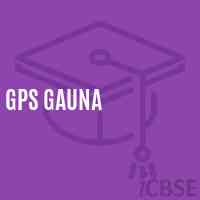 Gps Gauna Primary School Logo