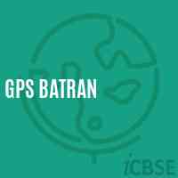 Gps Batran Primary School Logo