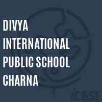 Divya International Public School Charna Logo