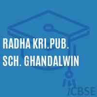Radha Kri.Pub. Sch. Ghandalwin Senior Secondary School Logo