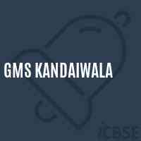 Gms Kandaiwala Middle School Logo