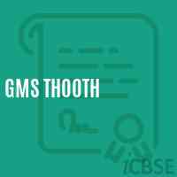 Gms Thooth Middle School Logo