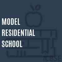 Model Residential School Logo