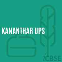 Kananthar Ups School Logo